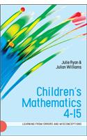 Children's Mathematics 4-15: Learning from Errors and Misconceptions