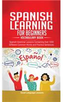 Spanish Language Learning for Beginner's - Vocabulary Book