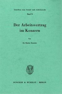 Der Arbeitsvertrag Im Konzern