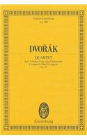 Dvorak: Quartet for 2 Violins, Viola and Violoncello, C-Major/C-Dur/Ut Majeur, Op. 61