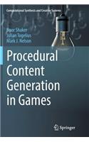 Procedural Content Generation in Games