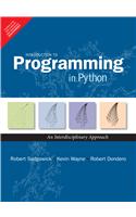 Introduction to Programming in Python: An Interdisciplinary Approach, 1e