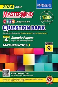 Mathematics Class 9 CBSE Question Bank for 2024 Exam by Master Mind