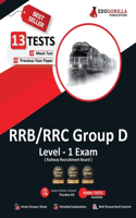 RRB Group D Level 1 Exam 2023 (English Edition) - 10 Full Length Mock Tests and 3 Previous Year Papers (1300 Solved Questions) with Free Access to Online Tests