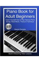 Piano Book for Adult Beginners