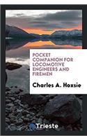 Pocket Companion for Locomotive Engineers and Firemen