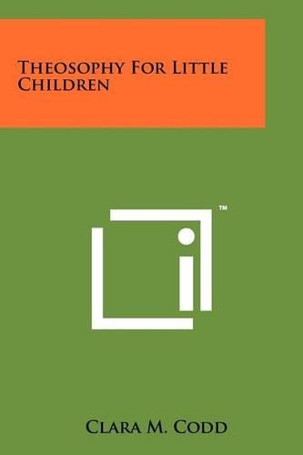 Theosophy For Little Children