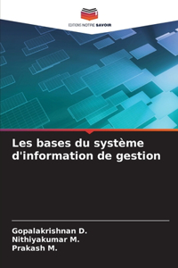 Les bases du système d'information de gestion
