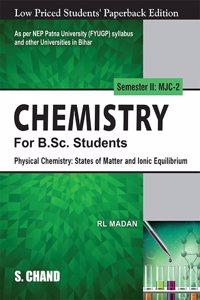 PHYSICAL CHEM: STATES OF MATTER & IONIC EQUILIBRIUM, SEM II, (PATNA)