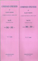 Lahiri Ephemeris Complete Condensed Set 1900 to 2015
