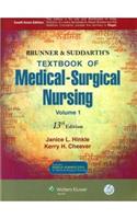Textbook of Medical Surgical Nursing volume-1,13th edition