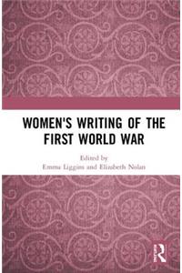 Women's Writing of the First World War