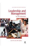 Leadership and Management for HR Professionals