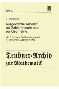 Ausgewählte Arbeiten zur Zahlentheorie und zur Geometrie