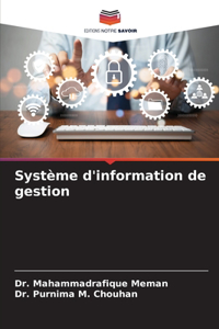 Système d'information de gestion