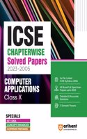 Icse Chapter-Wise  Solved Papers Computer Application