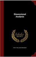 Dimensional Analysis