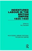 Indentured Labour in the British Empire, 1834-1920