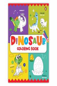 Dinosaur Coloring Book: Beautiful Illustrations for Young Dinosaur Enthusiast I Coloring book for Kids, Ages 3+ [Penguin Early Learning Series]