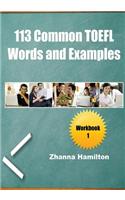 113 Common TOEFL Words and Examples