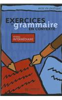 Exercices de grammaire en contexte