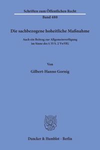 Die Sachbezogene Hoheitliche Massnahme