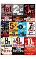 james patterson collection 8 Books Set RRP - 63.92(8th Confession,7th Heaven,3rd Degree,2nd Chance,4th of July,1st to Die,The 6th Target,The 5th Horseman)(womens murder club)