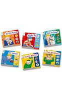 Oxford Reading Tree: Level 1: Floppy's Phonics: Sounds Books: Pack of 6
