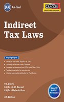 Taxmann's CRACKER for Indirect Tax Laws - The Most Updated & Amended Book with Tabular Presentation covering Past Exam Questions (including RTPs & MTPs of ICAI) for CA Final | New Syllabus