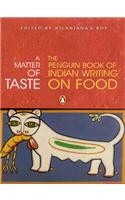 Matter of Taste [Paperback] Roy, Nilanjana S. and Nilanjana S. Roy