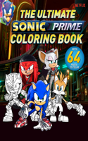Ultimate Sonic Prime Coloring Book