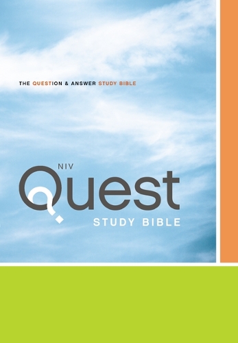 NIV, Quest Study Bible, Hardcover