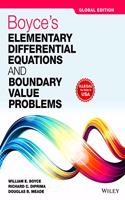 Boyce's Elementary Differential Equations and Boundary Value Problems, Global ed