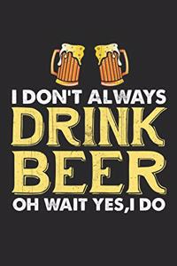 I don't always drink beer oh wait yes, i do