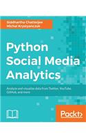 Python Social Media Analytics