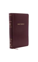 KJV Holy Bible: Personal Size Giant Print with 43,000 Cross References, Burgundy Leather-Look, Red Letter, Comfort Print: King James Version