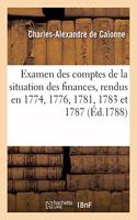 Réponse À l'Écrit de M. Necker Contenant l'Examen Des Comptes de la Situation Des Finances