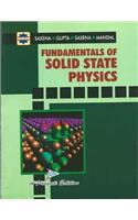 Fundamentals of Solid State Physics 28/e PB....Saxena, Gupta