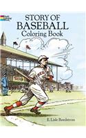Story of Baseball Colouring Book