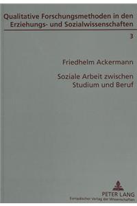 Soziale Arbeit Zwischen Studium Und Beruf