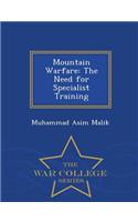 Mountain Warfare