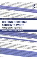 Helping Doctoral Students Write