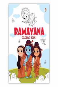 Ramayana Coloring Book: Coloring cum Storybook for Kids in Chronological Order of Ramayana, Ages 3+ [Penguin Early Learning Series]