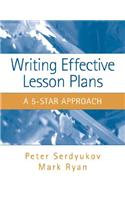 Writing Effective Lesson Plans