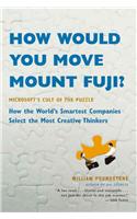 How Would You Move Mount Fuji?