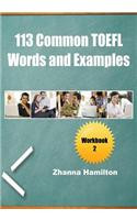 113 Common TOEFL Words and Examples