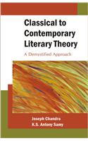 Classical to Contemporary Literary Theory