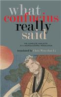 What Confucius Really Said