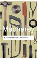A Theory of Literary Production