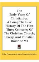 Early Years Of Christianity